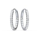 Double Diamond Hoop