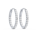 Double Diamond Hoop