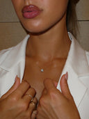 Round Drop Necklace