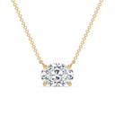 Oval Drop Necklace