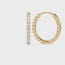 Double Diamond Hoop