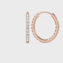 Double Diamond Hoop